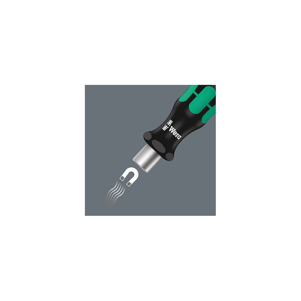 Wera Tools 813 78 mm Hex Tip Kraftform Plus Bitholding Screwdriver - Ascmtools