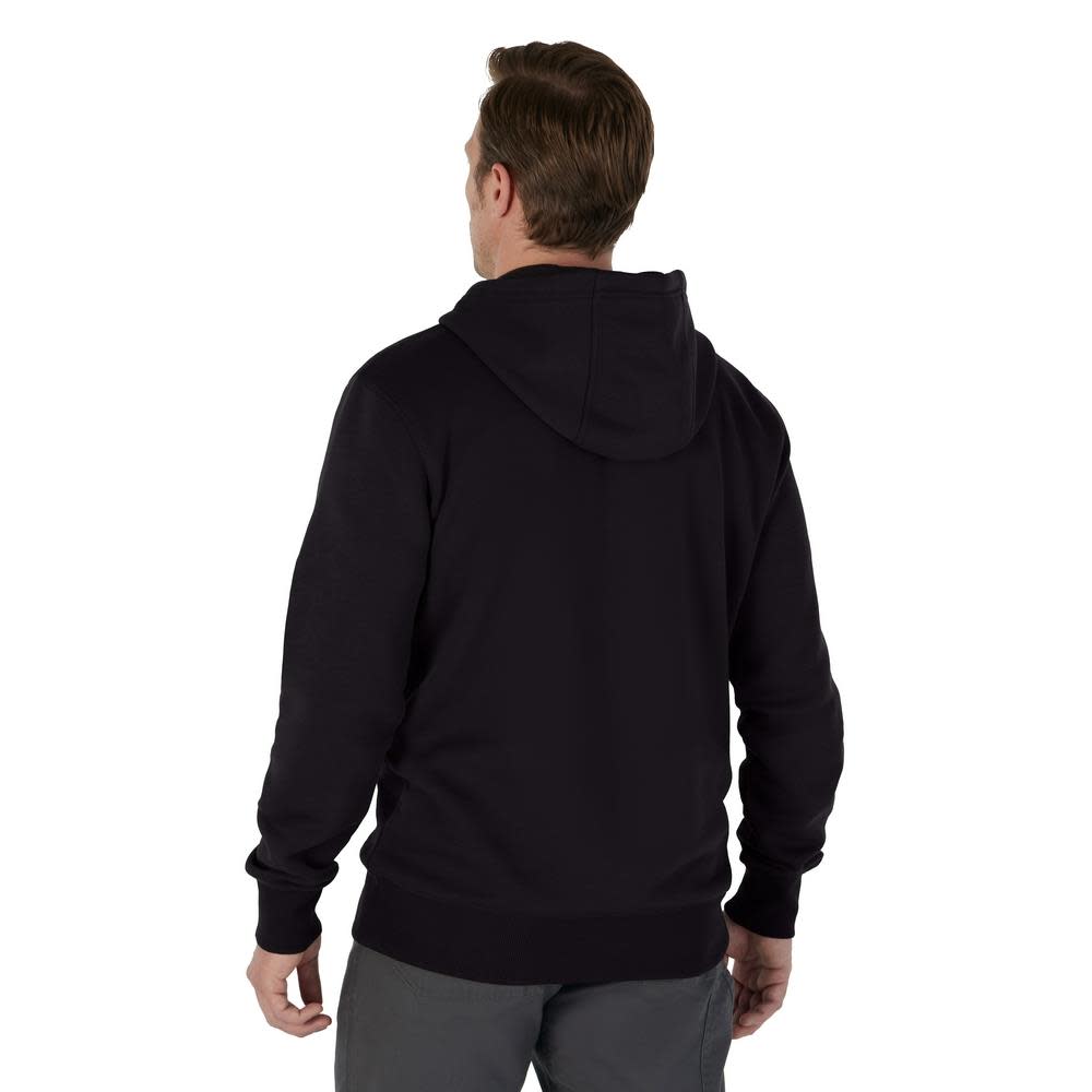 Milwaukee Midweight Pullover Hoodie Black XL - Ascmtools