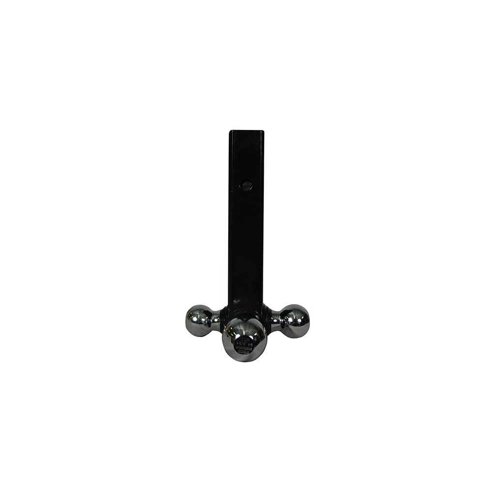 Reese 8″ 10000 lbs TriBall Trailer Hitch Ball Mount with Tow Hook - Ascmtools