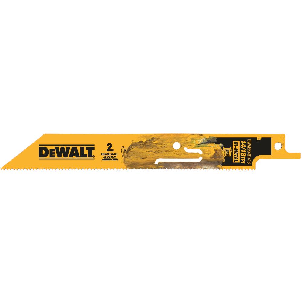 DEWALT BREAKAWAY Recip 6-in 5 pack - Ascmtools