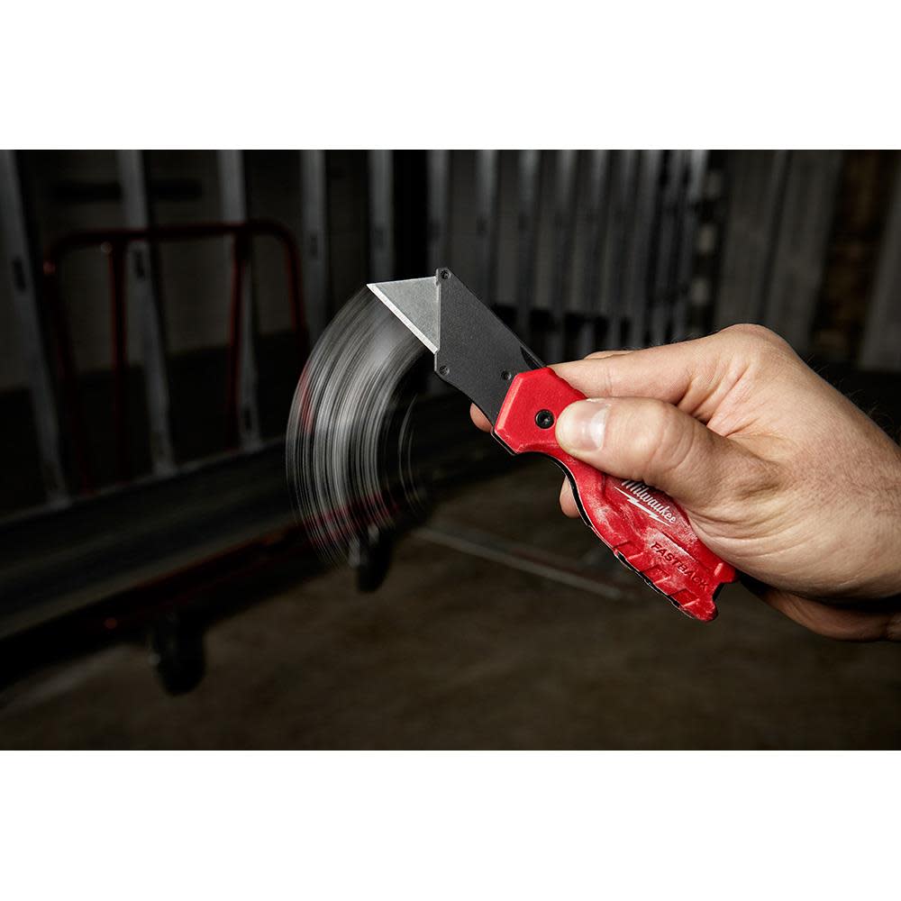 Milwaukee 4pk FASTBACK Compact Folding Utility Knife - Ascmtools