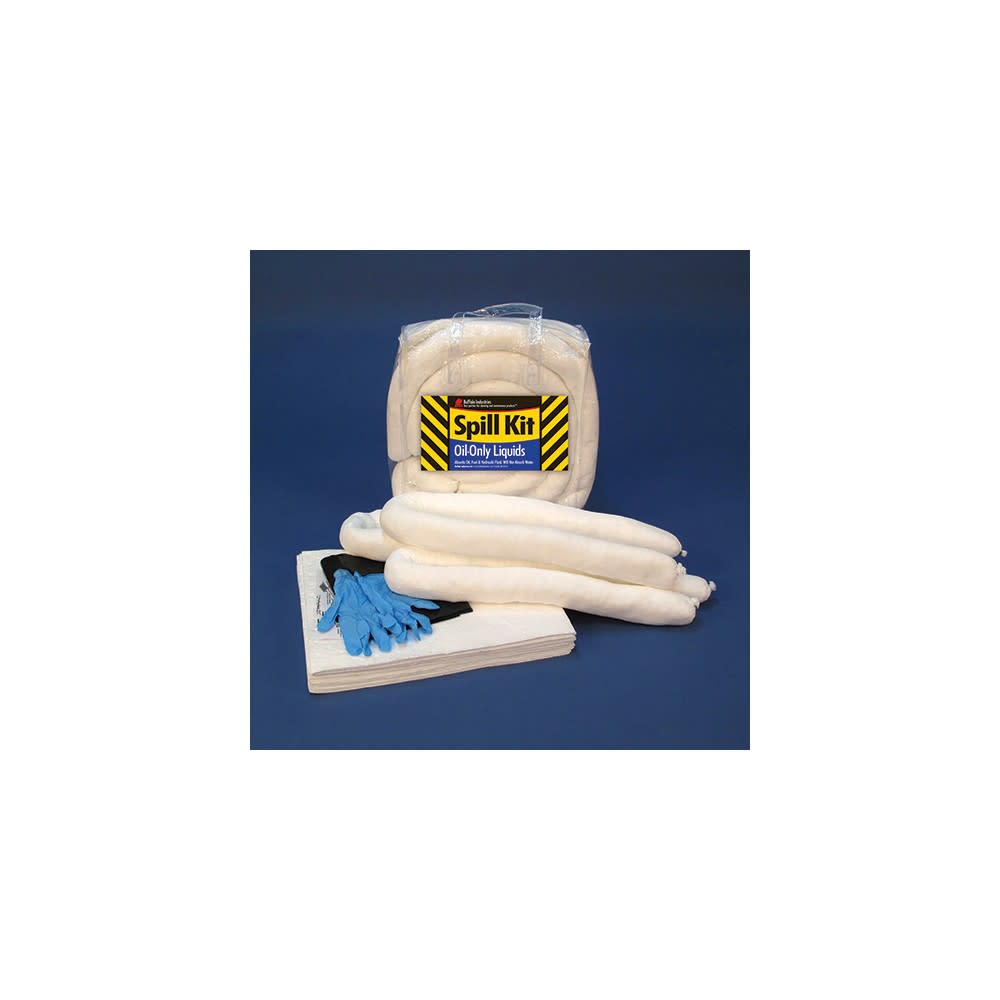 Buffalo Industries 5 Gallon Oil Only Economy Spill Kit Retail Packaging - Ascmtools