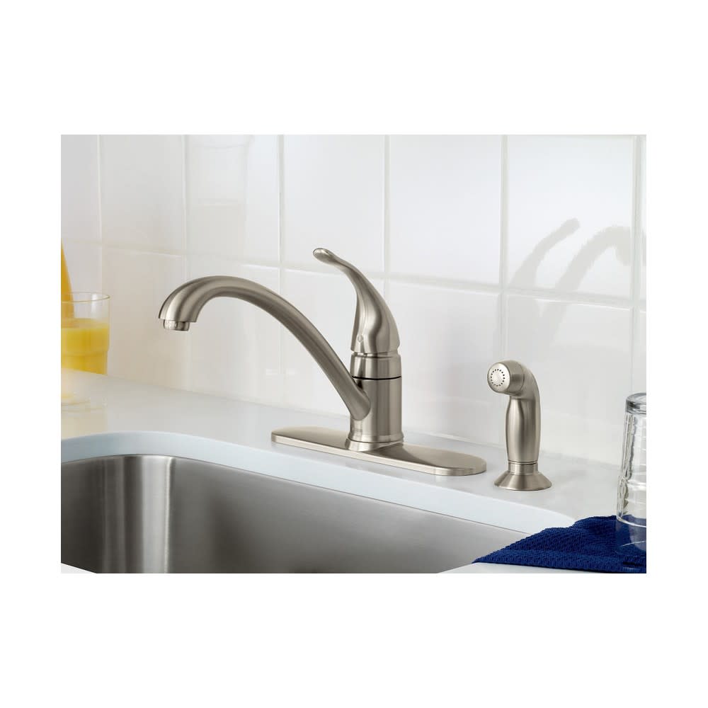 Moen Torrance Kitchen Faucet Spot Resist Stainless Low Arc - Ascmtools