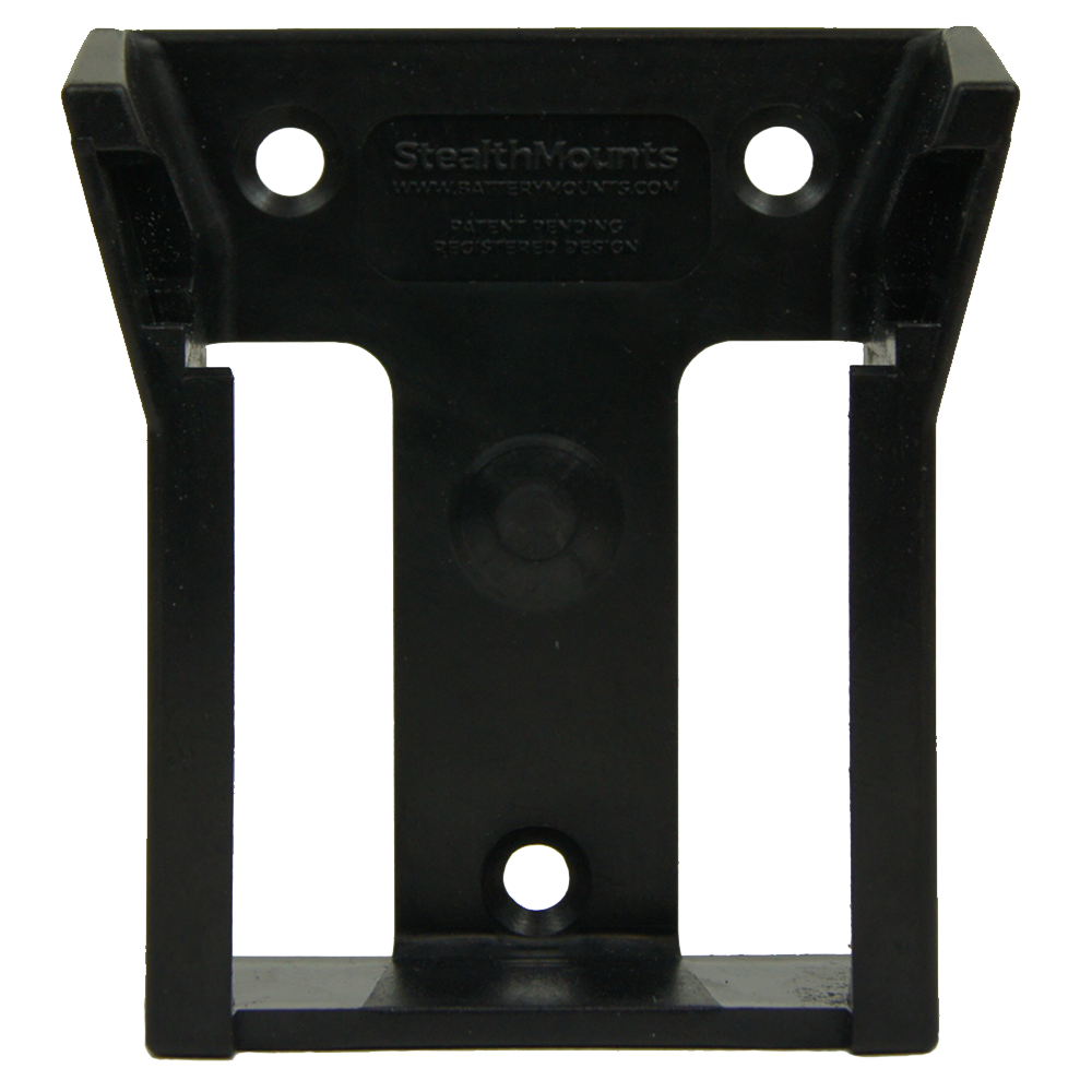 Stealthmounts Battery Mount Milwaukee M18 Black 6pk - Ascmtools