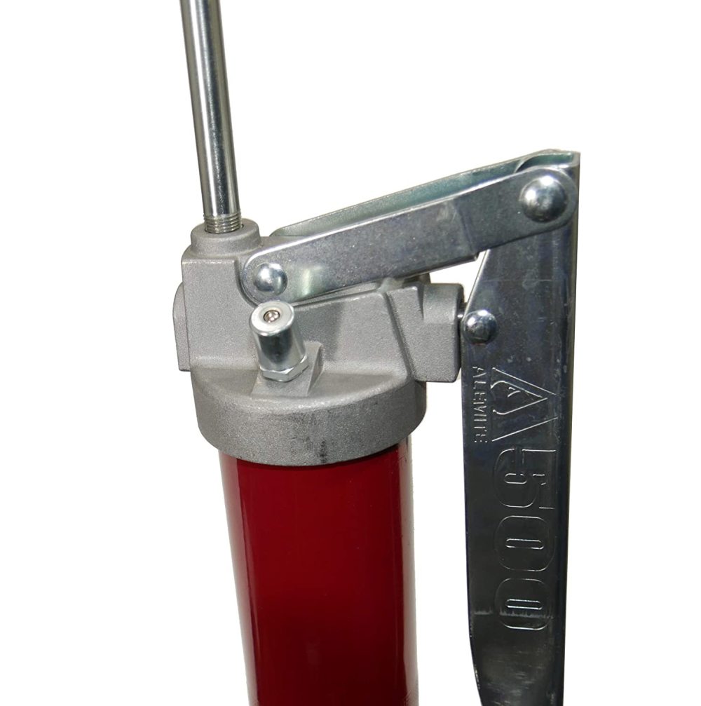 Alemite 16 Oz Cylinder 10000 PSI Heavy Duty Lever Action Grease Gun - Ascmtools