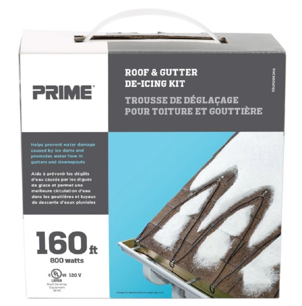 Prime 160′ Roof & Gutter De-icing Kit - Ascmtools