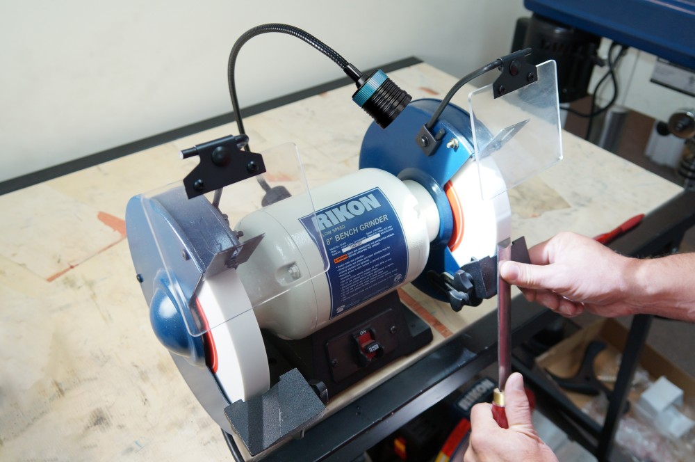 Rikon Gooseneck Workligh with Magnetic Base & Clip LED 500 Lumens - Ascmtools