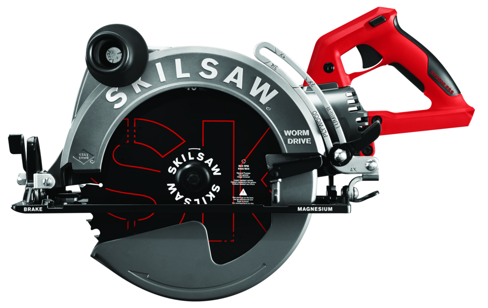 Skilsaw 10-1/4″ TRUEHVL Cordless Worm Drive Saw Bare Tool - Ascmtools