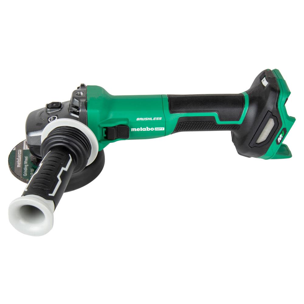 Metabo HPT 36V MultiVolt 4-1/2″ Disc Angle Grinder, Slide Switch (Tool Body Only) - Ascmtools