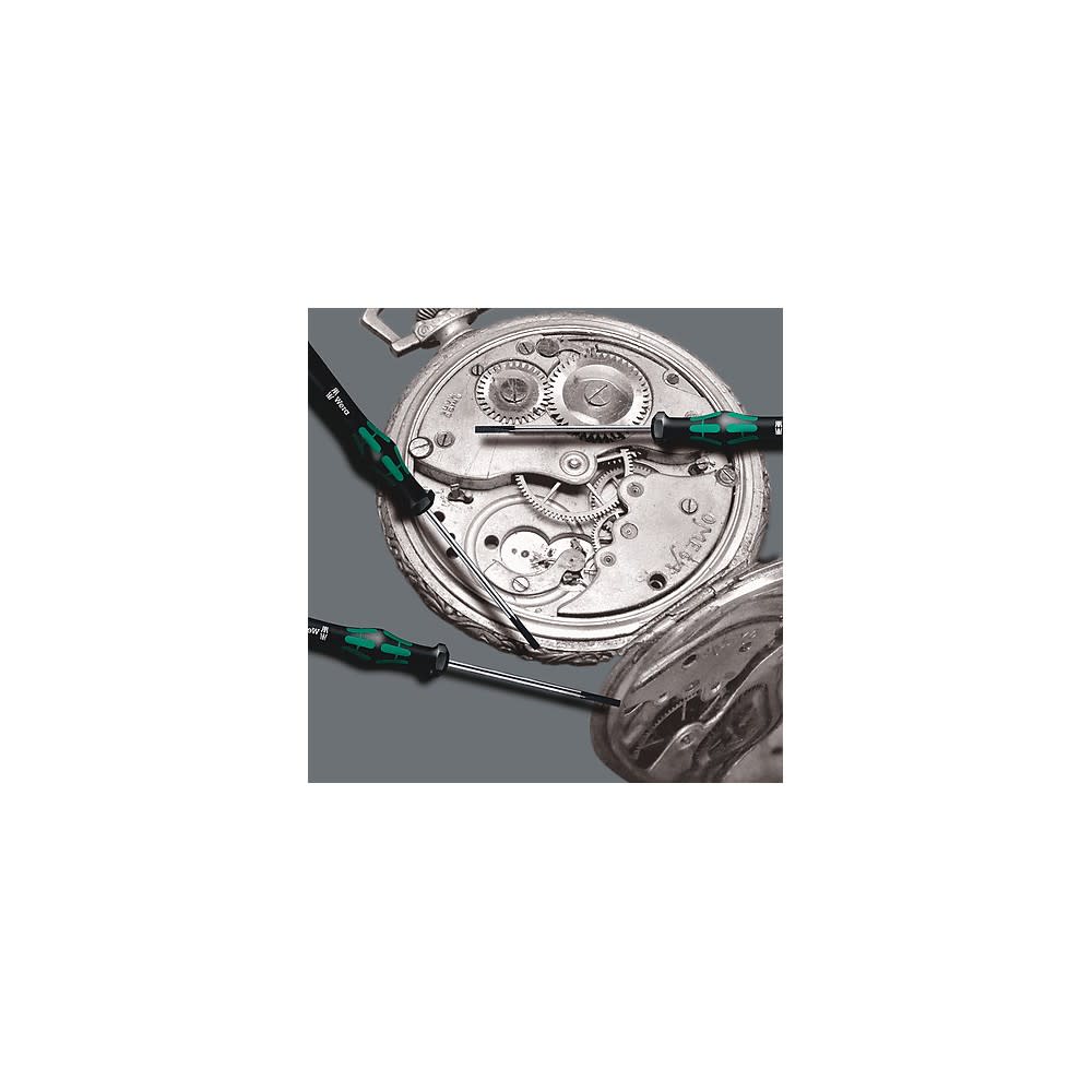 Wera Tools 6pc 2035/6 A Micro Screwdriver Set with Rack - Ascmtools