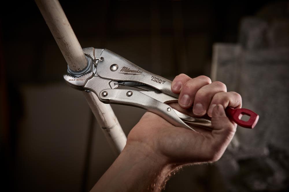 Milwaukee 10 in. Maxbite TORQUE LOCK Curved Locking Pliers - Ascmtools