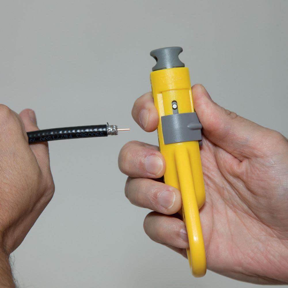 Klein Tools Coax Cable Radial Stripper - Ascmtools