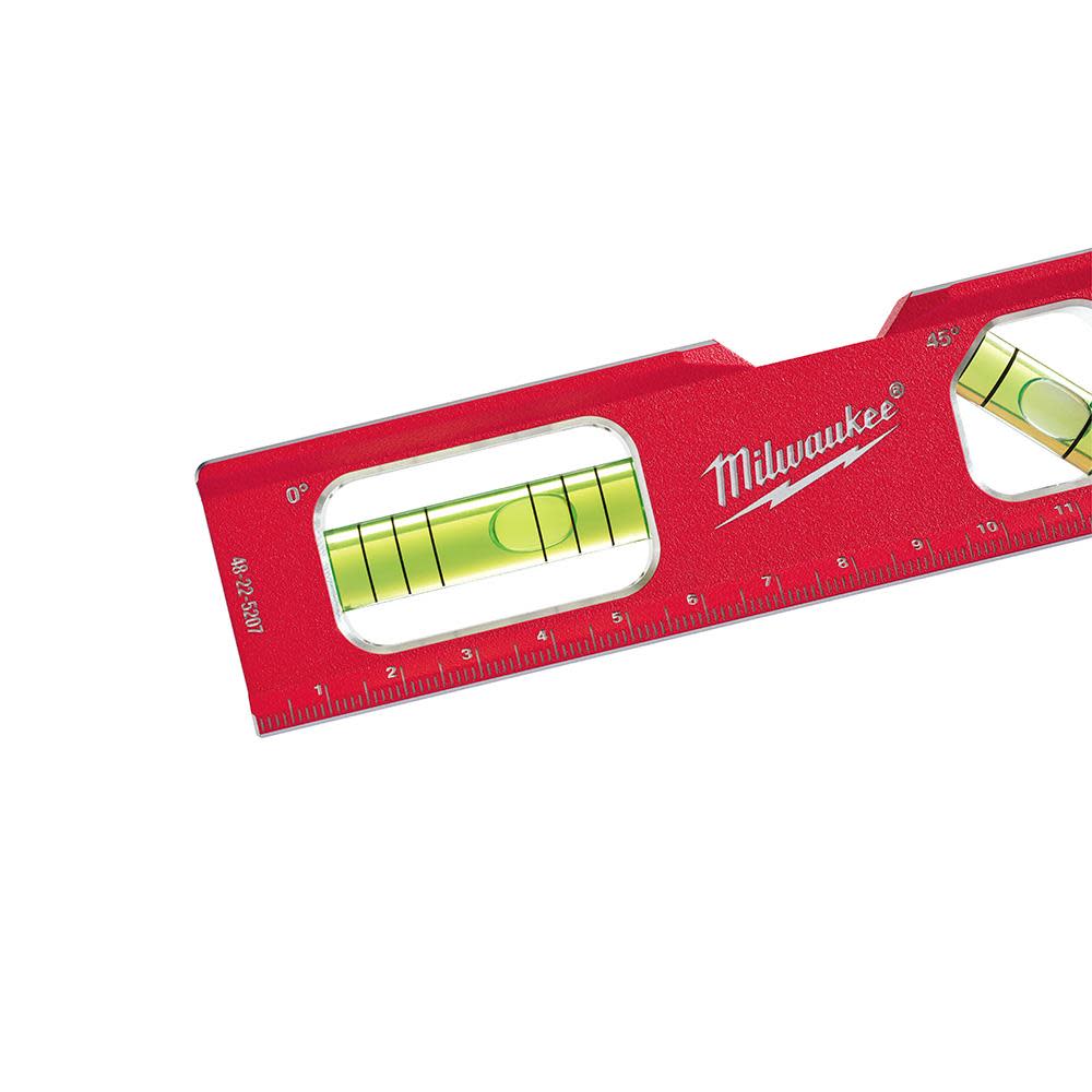 Milwaukee Metric Compact Billet Torpedo Level - Ascmtools