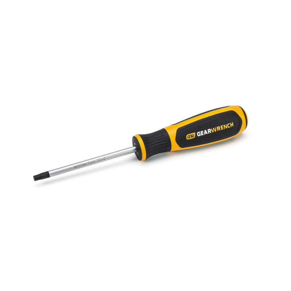 GEARWRENCH T30 x 4″ Torx Dual Material Screwdriver - Ascmtools