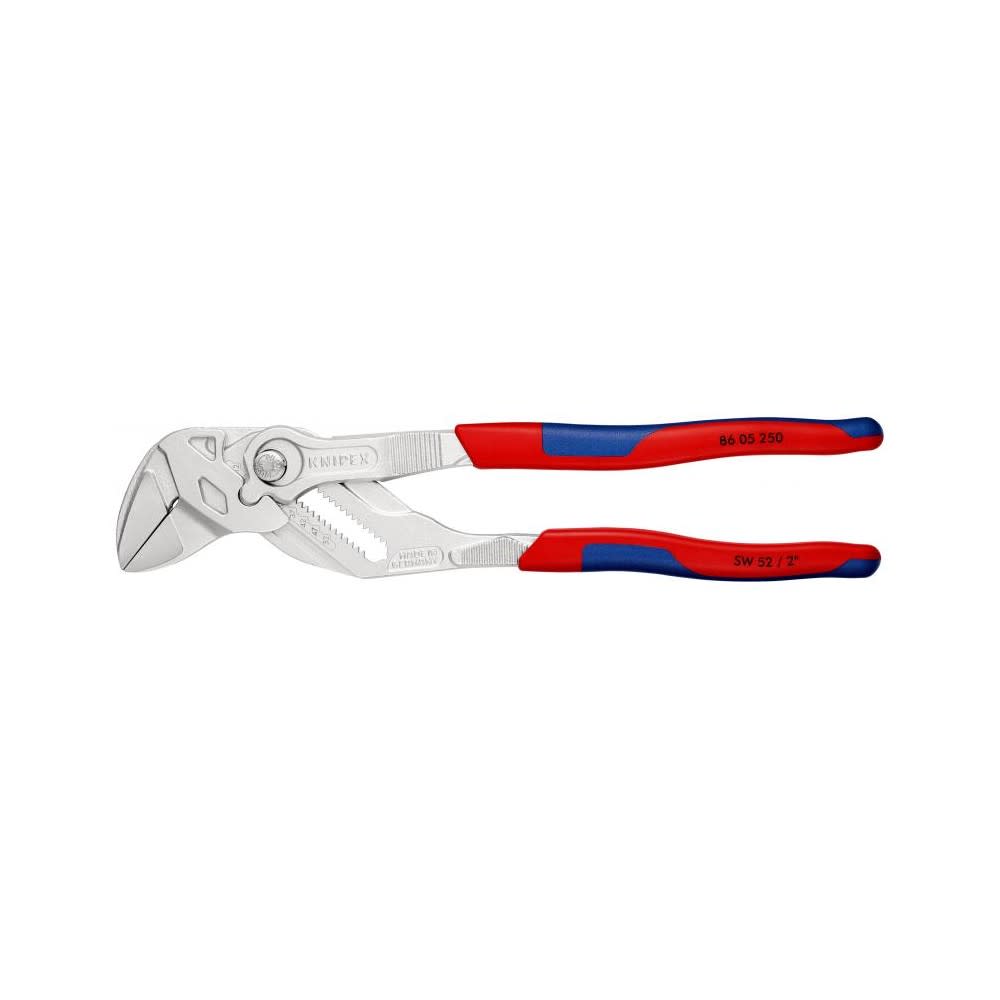 Knipex Pliers Wrench 250mm Chrome Plated Head - Ascmtools