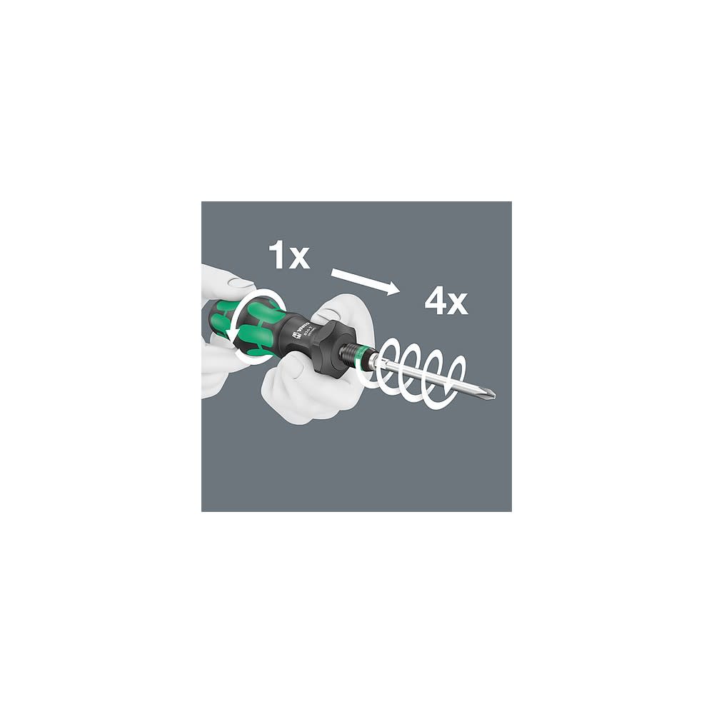 Wera Tools Kraftform Kompakt Turbo Metric 1 Set 19pc - Ascmtools