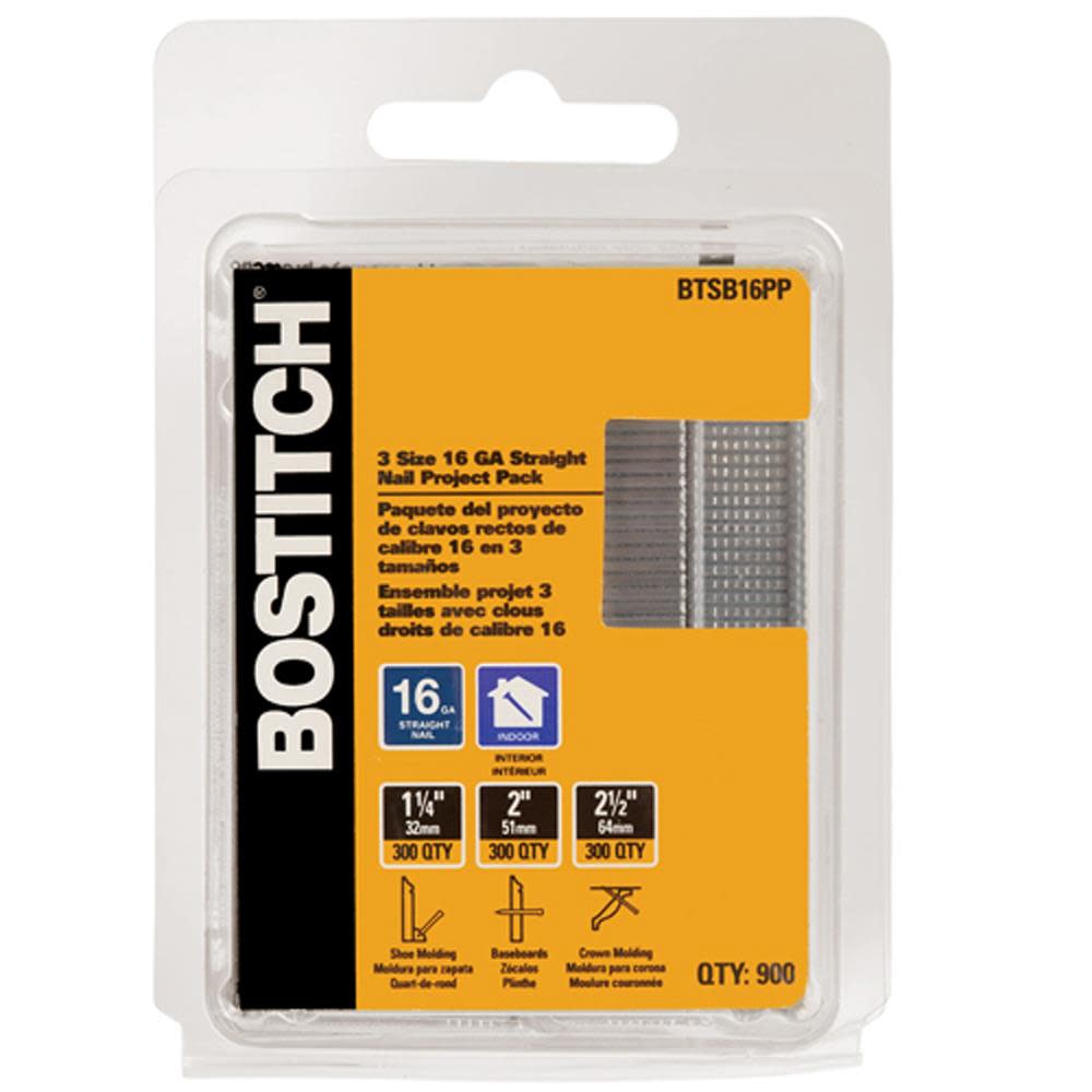Bostitch 16-Gauge Straight Finishing Nail - Ascmtools