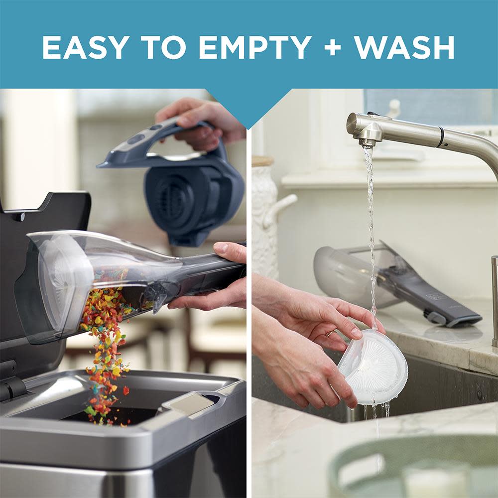 Black and Decker DUSTBUSTER Cordless Lithium Hand Vacuum - Ascmtools