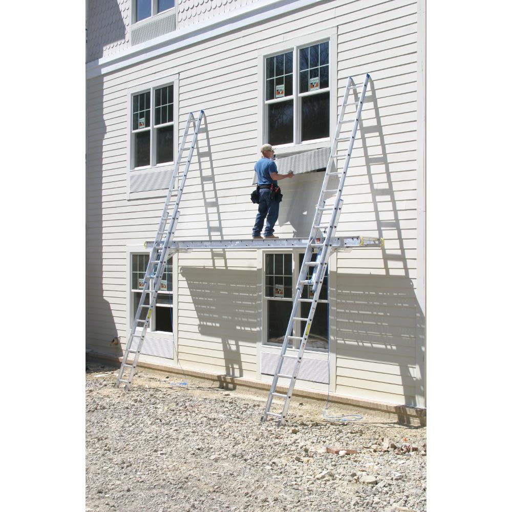 Werner 24 Ft. Type I Aluminum Extension Ladder - Ascmtools