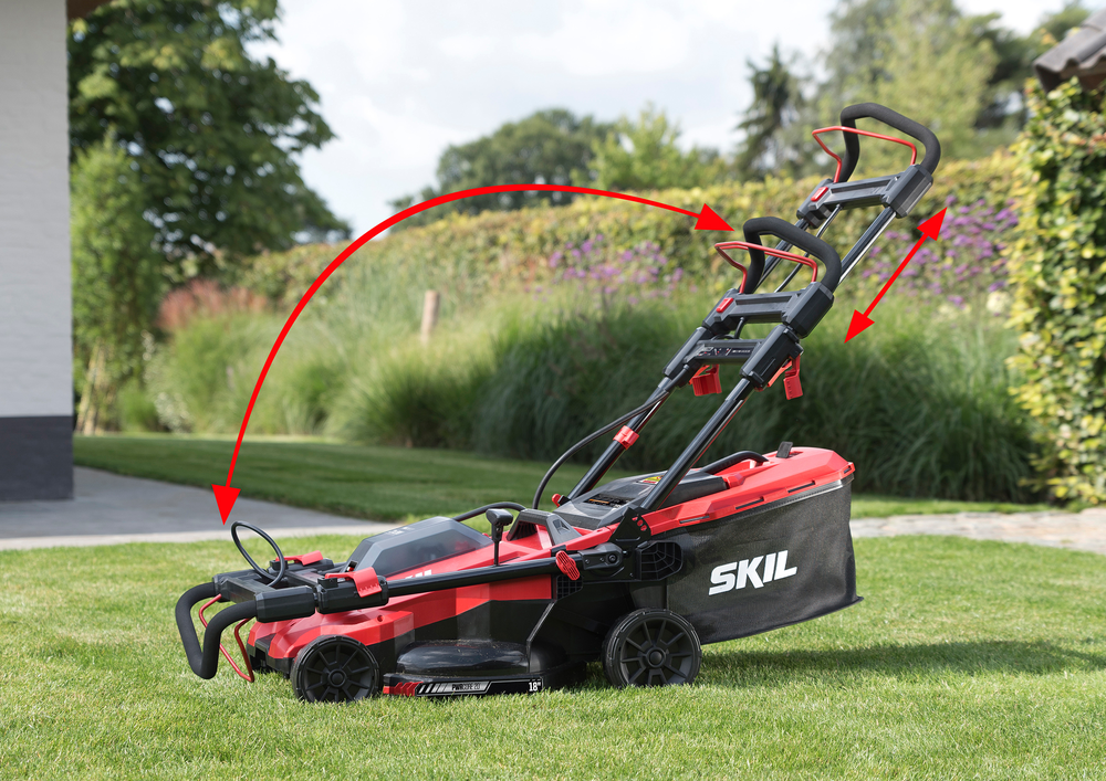 SKIL PWRCORE 20V Lawn Mower Kit 18″ - Ascmtools