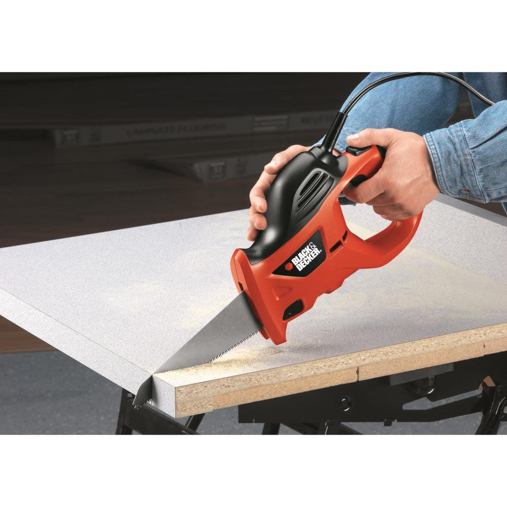 Black and Decker Powered Handsaw with Storage Bag - Ascmtools