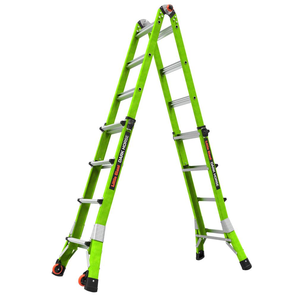 Little Giant Safety Dark Horse 2.0 M17 Ladder Type 1A Brown Box - Ascmtools