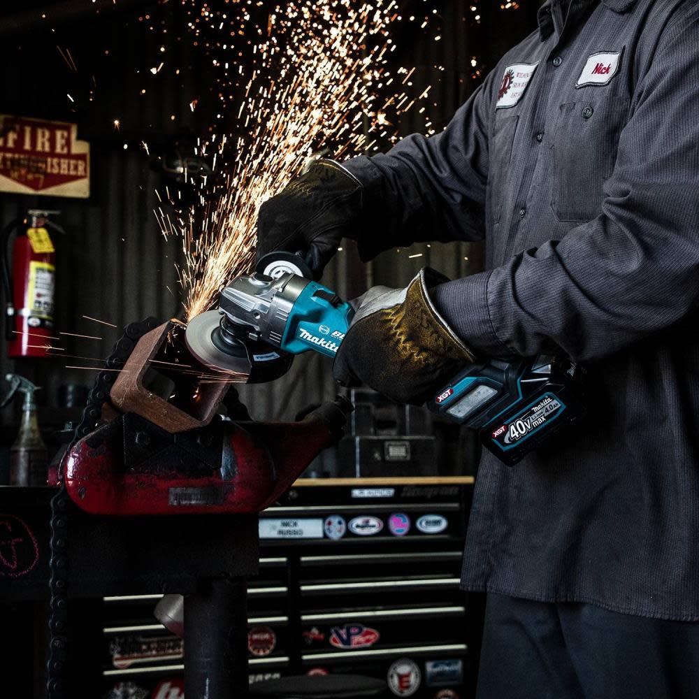 Makita XGT 40V max Angle Grinder 4 1/2 / 5″ Bare Tool - Ascmtools