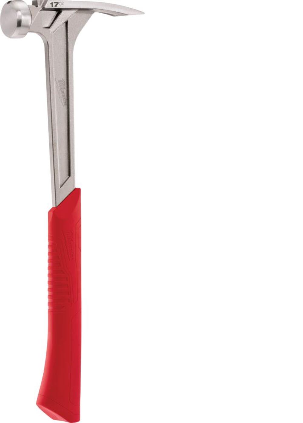 Milwaukee 17 oz Smooth Face Framing Hammer - Ascmtools