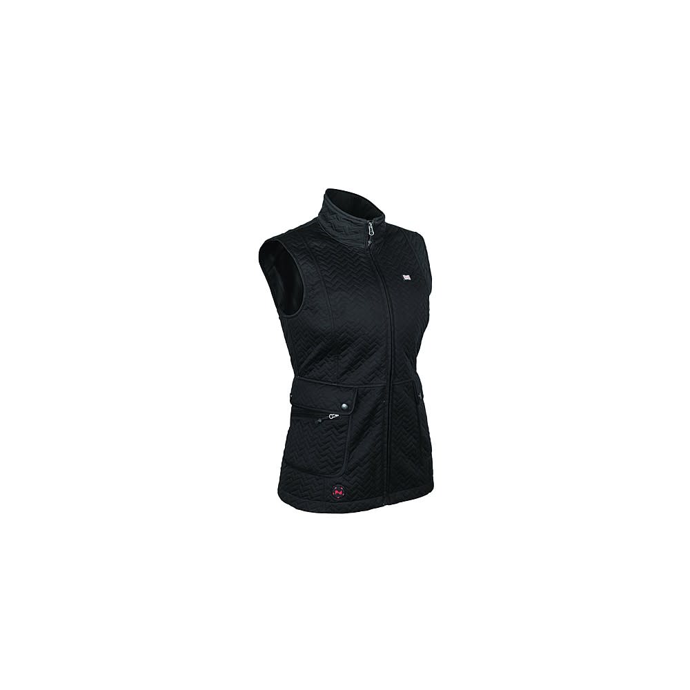 Mobile Warming Cascade Vest Womens Black Small - Ascmtools