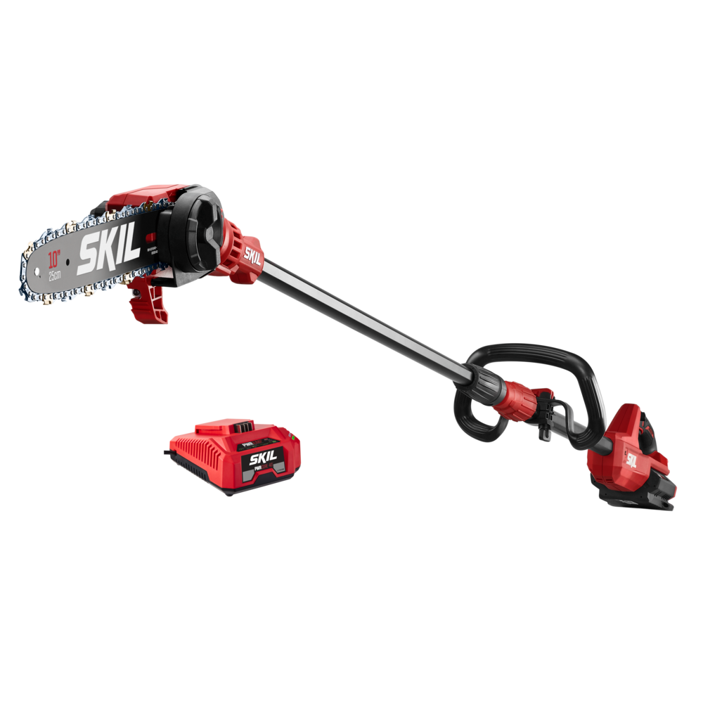 SKIL PWRCORE 40V 10″ Pole Saw with Battery and Charger Kit - Ascmtools