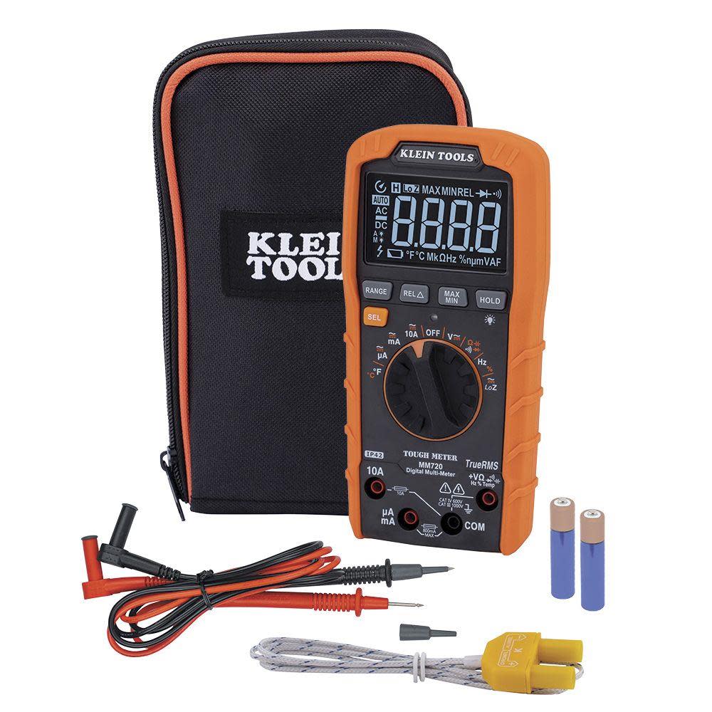 Klein Tools Digital Multimeter TRMS Auto 1000V - Ascmtools