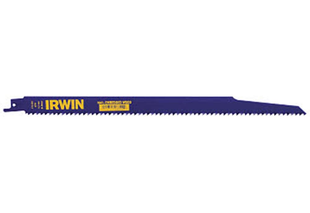 Irwin 12 In. x 0.050 In. 6 TPI Reciprocating Saw Blade 5 pk. - Ascmtools