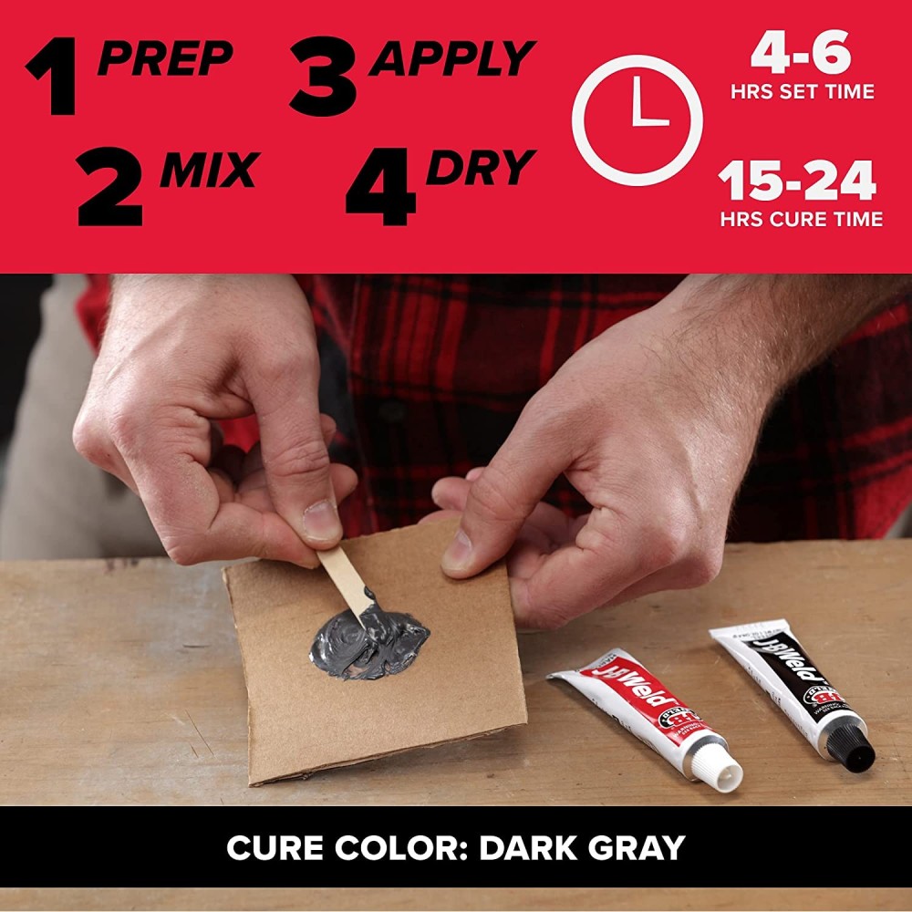 J-B Weld Original Cold Weld 10oz Two Part Steel Reinforced Epoxy - Ascmtools