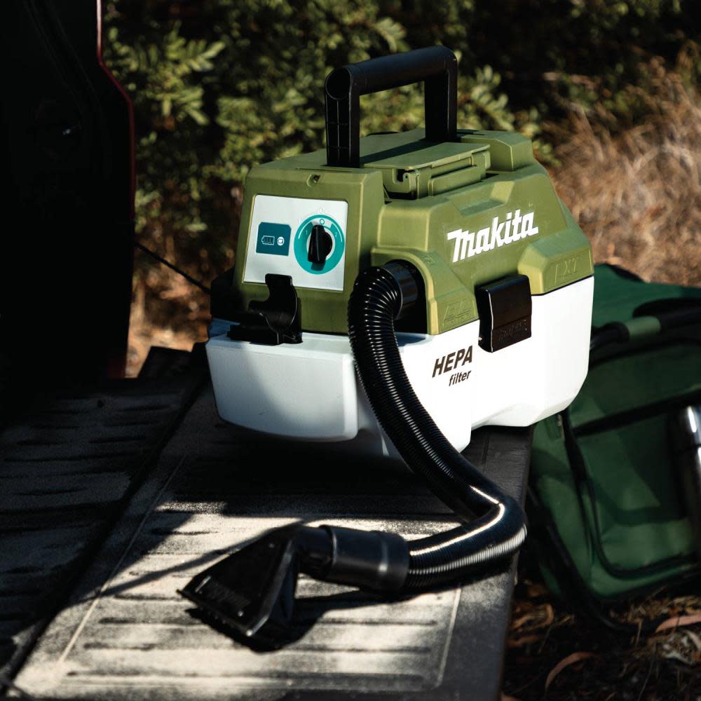 Makita Outdoor Adventure 18V LXT Brushless Wet Dry Vacuum Kit 5Ah - Ascmtools
