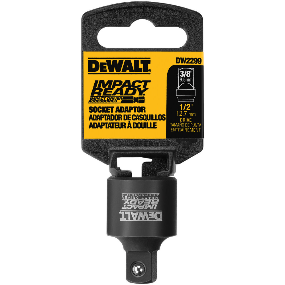 DEWALT 1/2 In. Square Anvil to 3/8 In. Square Anvil Socket Adapter - Ascmtools