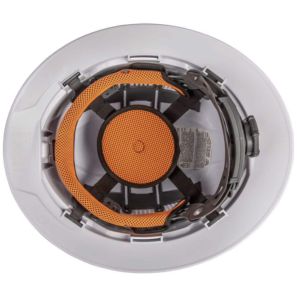 Klein Tools Hard Hat Vented Brim with Headlamp - Ascmtools