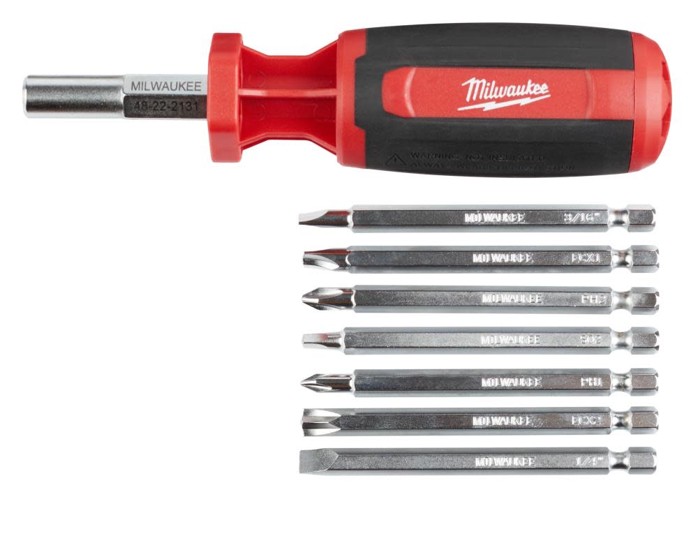 Milwaukee 9-in-1 ECX Drive Multi-Bit Driver - Ascmtools