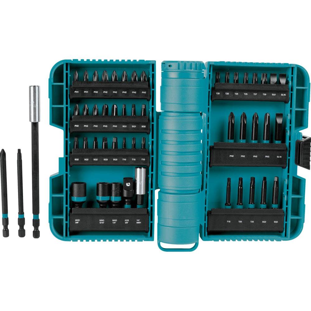 Makita 50 Pc. Impact X Driver Bit Set - Ascmtools