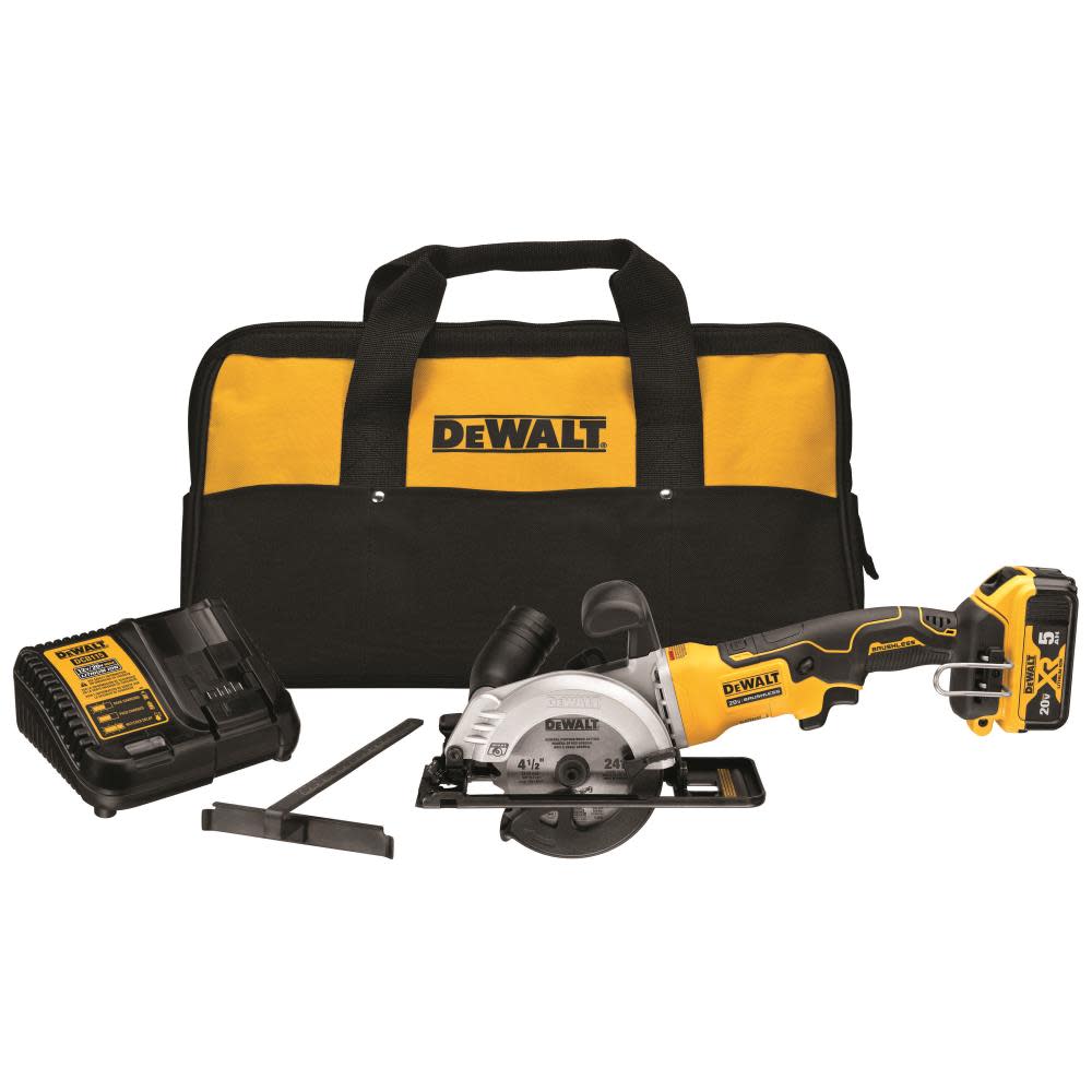 DEWALT ATOMIC 20V MAX* Brushless 4-1/2 in. Cordless Circular Saw Kit - Ascmtools