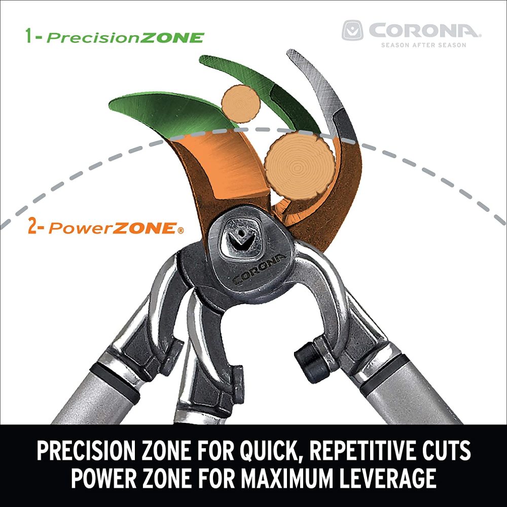 Corona Bypass Loppers with Handle 2″ DualCUT MaxForged Steel - Ascmtools
