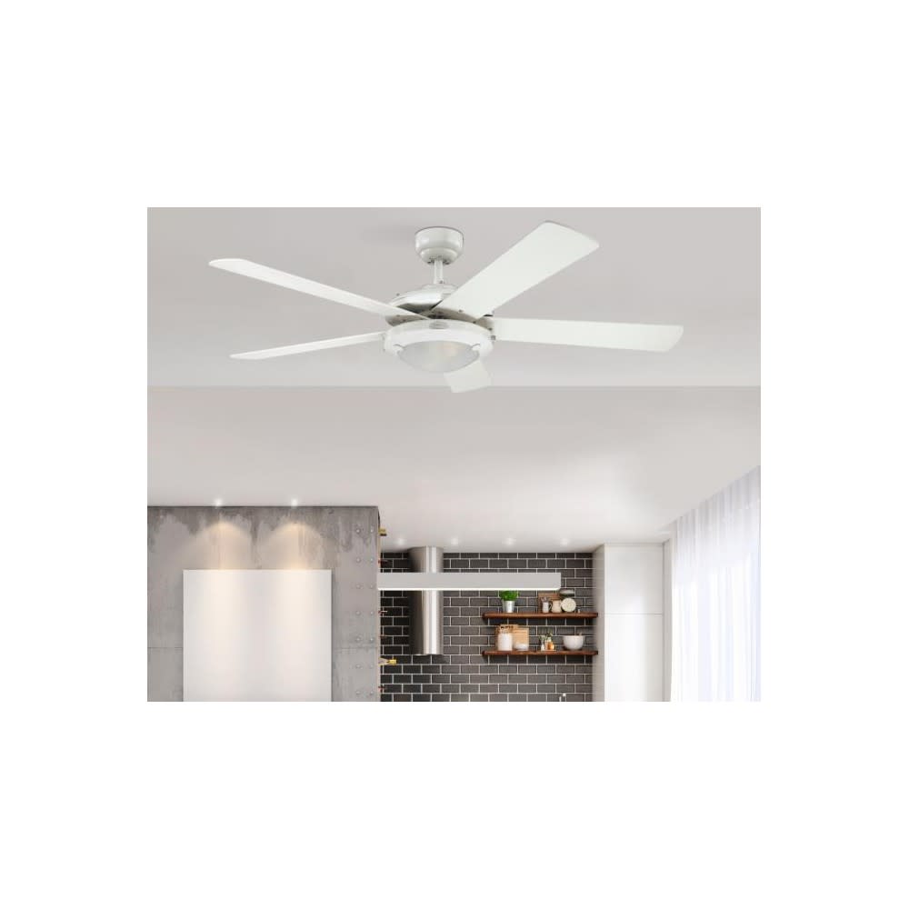 Westinghouse 52″ Comet White LED Indoor Ceiling Fan - Ascmtools