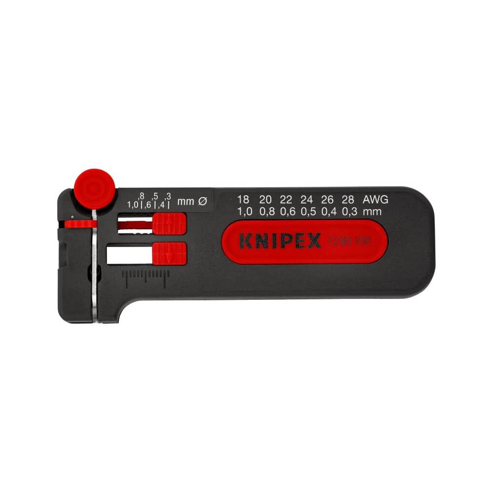 Knipex Precision Mini Wire Stripper 100mm 18-28 AWG - Ascmtools