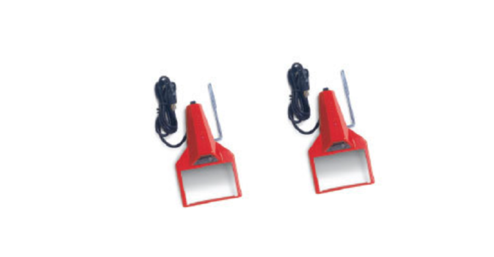 Baldor-Reliance Lighted Eyedshields with On/Off Switch – Red - Ascmtools