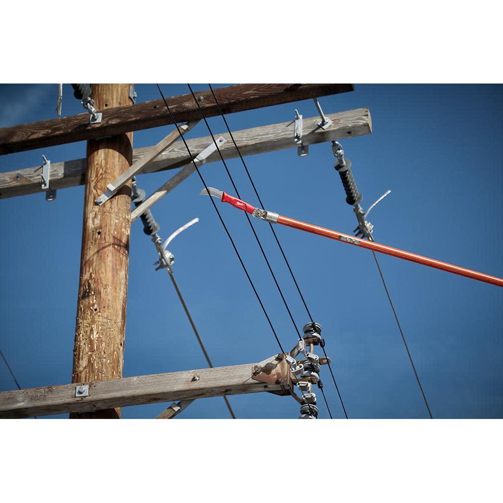 Milwaukee Lineman’s Hawkbill Knife with STICKWORK 3-in-1 Ring - Ascmtools