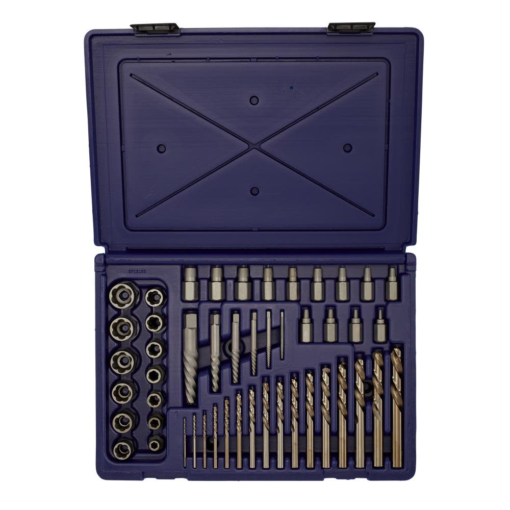 Irwin 48 piece Extractor & Drill Bit Set - Ascmtools