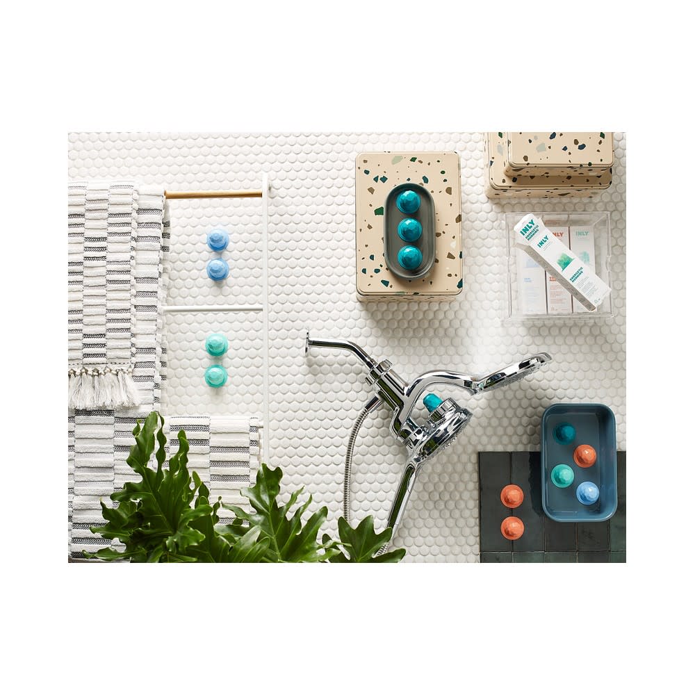 Moen Chrome Aromatherapy Combination Shower with INLY Capsules - Ascmtools