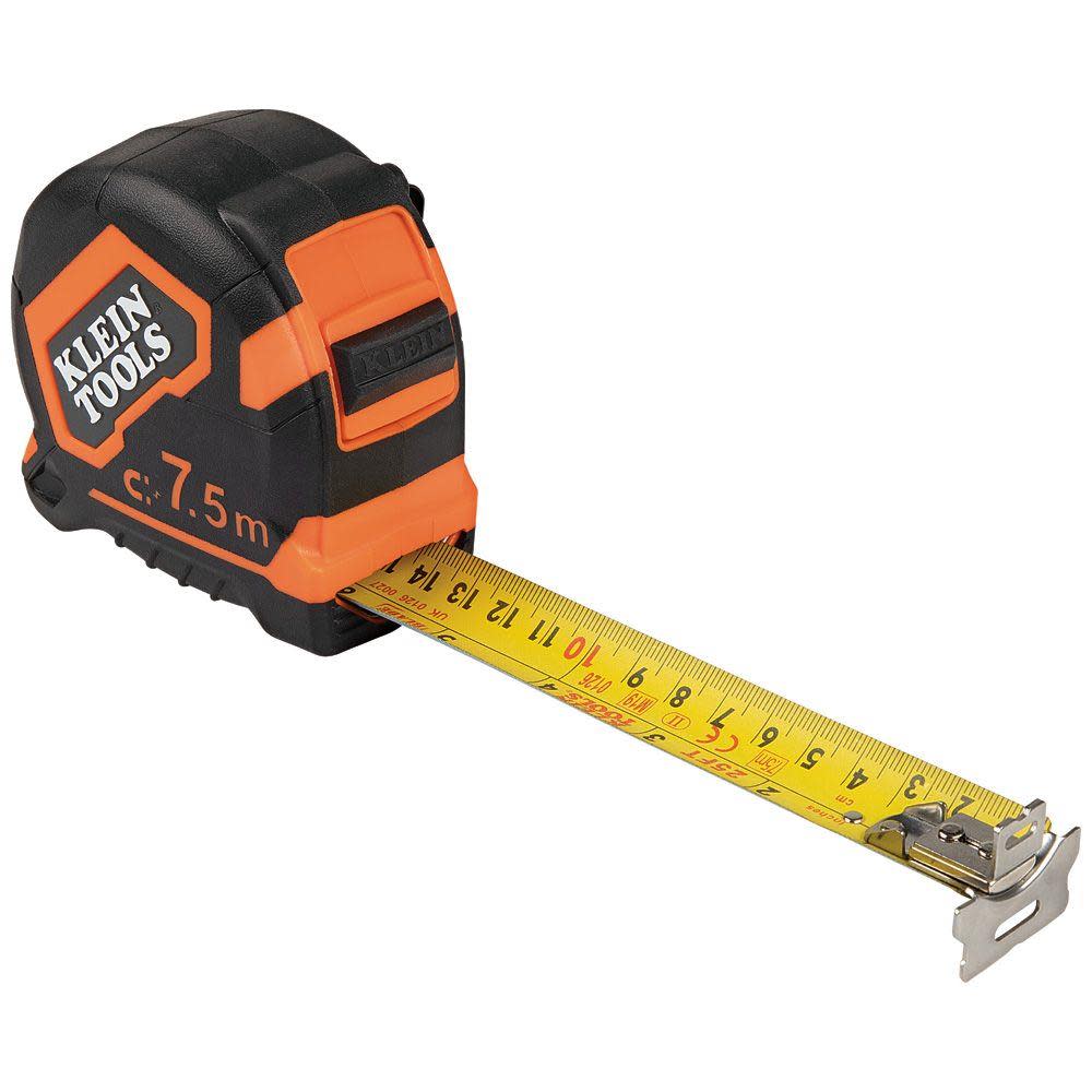 Klein Tools 7.5 m Double Hook Tape Measure - Ascmtools