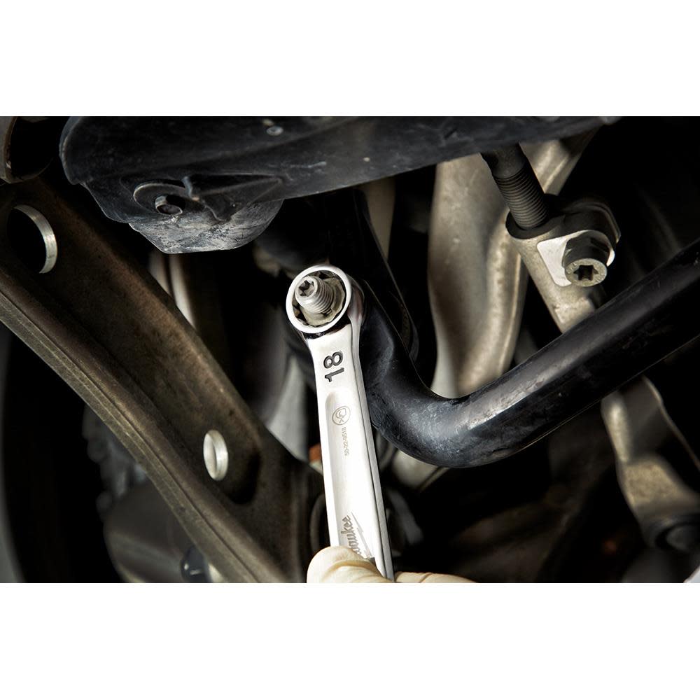 Milwaukee SAE Combination Wrench 11pc Set - Ascmtools