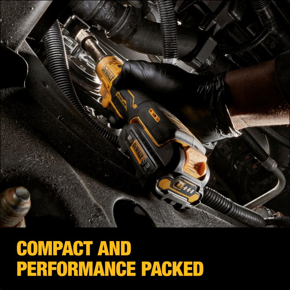 DEWALT XTREME 12V MAX* 3/8″ Extended Reach Ratchet Brushless Bare Tool - Ascmtools