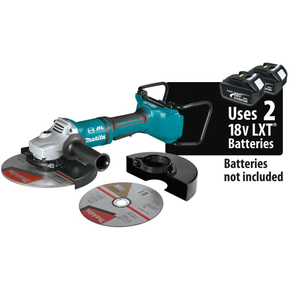 Makita 18V X2 LXT 36V 9″ Cut-Off/Angle Grinder with Electric Brake Bare Tool - Ascmtools